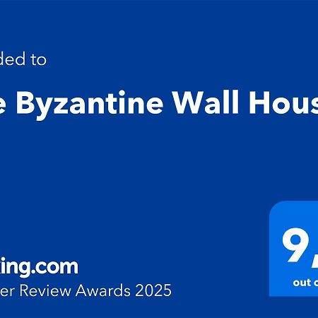 The Byzantine Wall House Істмія Екстер'єр фото